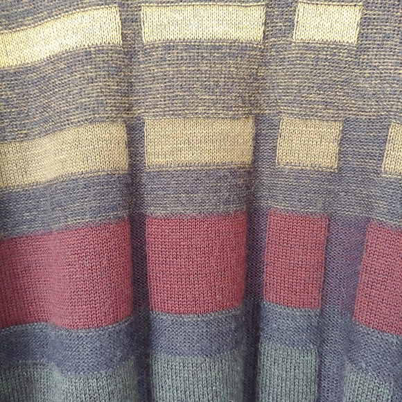 Vintage Geoffrey Beene Wool Blend Crewneck Sweater Size XL Multicolour - Picture 8 of 12